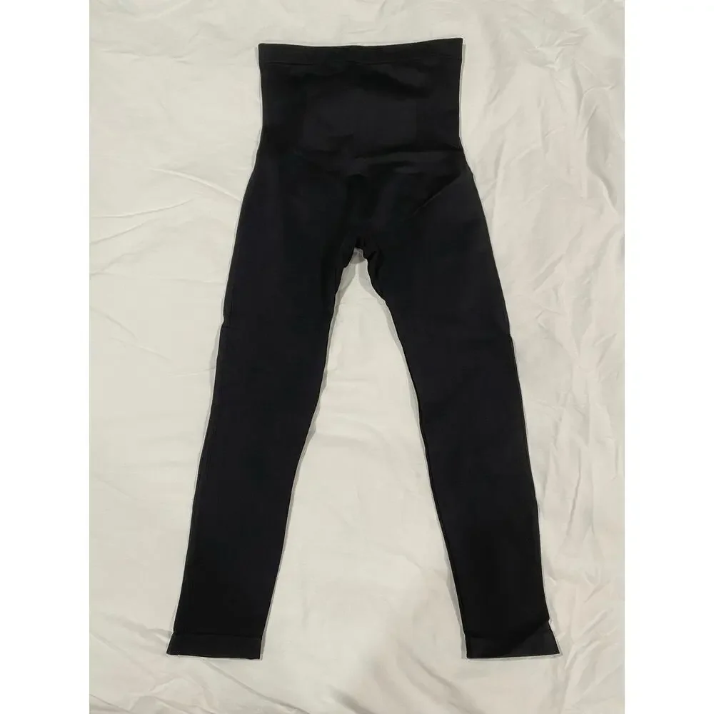 Empetua Black Shapewear High Waisted Full Length Leggings Size Large